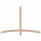 Ekena Millwork Bellingham Smooth Timber Gable Bracket, Douglas Fir, 72"W x 48"H x 1 1/2"D x 3 1/2"F, 16/12 Pitch GBW072X48X0204BEL00SDF - alternate 1